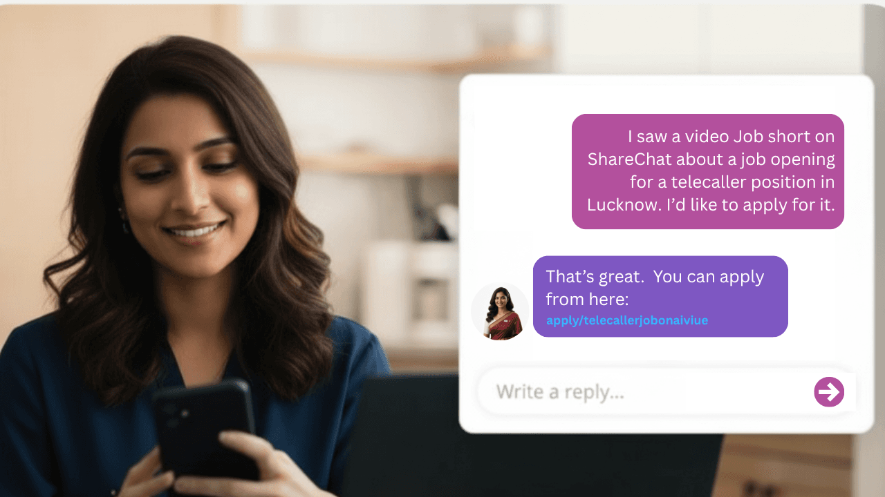 Apply via WhatsApp chat flow — Aiviue