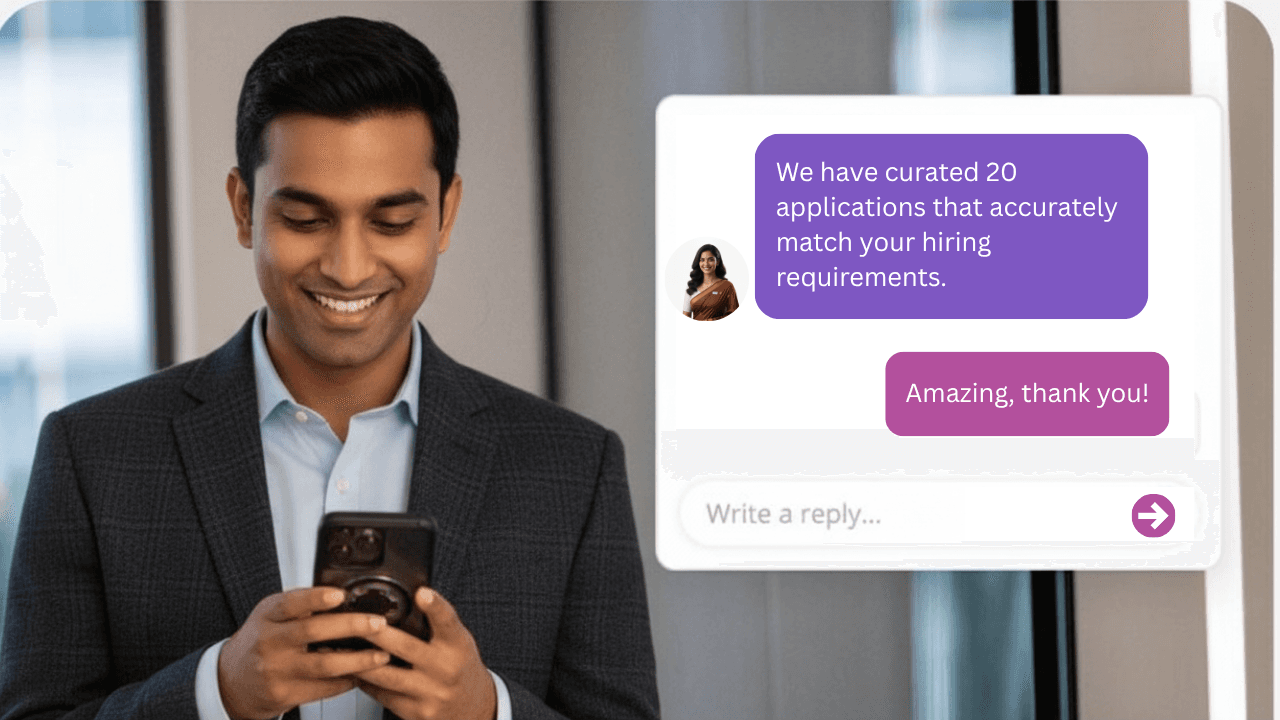 Curated candidate shortlists — Aiviue AI hiring