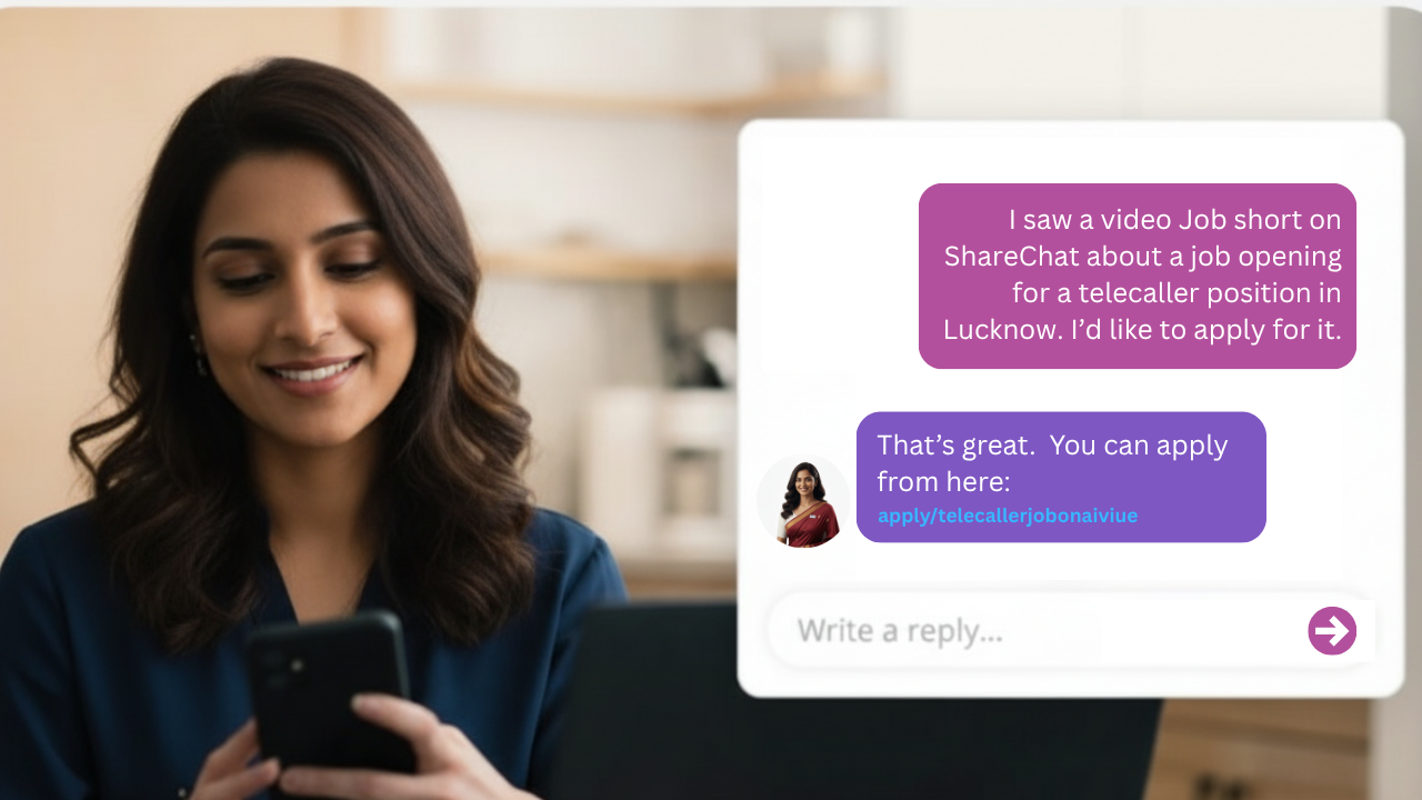 Seamless Apply-via-Chat Flow